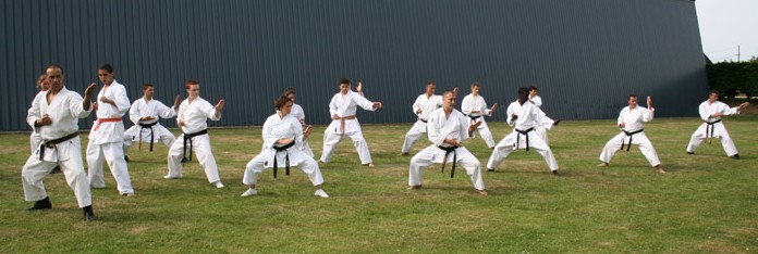 Séance de karate – Dieppe 2010 Séance de karate – Dieppe 2010