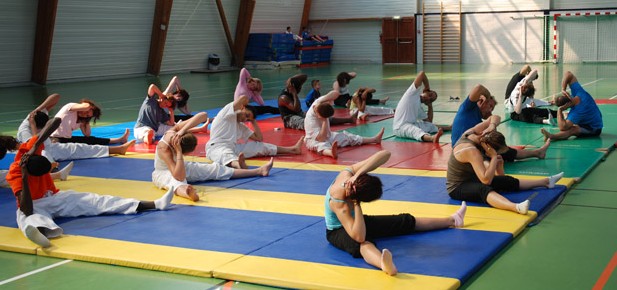Séance de Pilates - Dieppe 2010 Séance de Pilates - Dieppe 2010