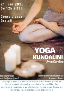Affiche Yoga K. 21 juin 2023
